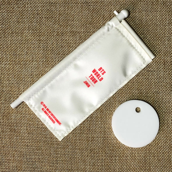BTS JIMIN [ Love Yourself The Final Tour ] Official Mini Flag, Speak / Gift
