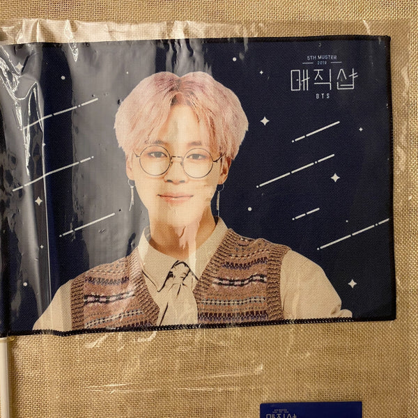 BTS JIMIN [ 2019 5th Muster Magic Shop ] Official Image Flag, 86291 / New / Gift