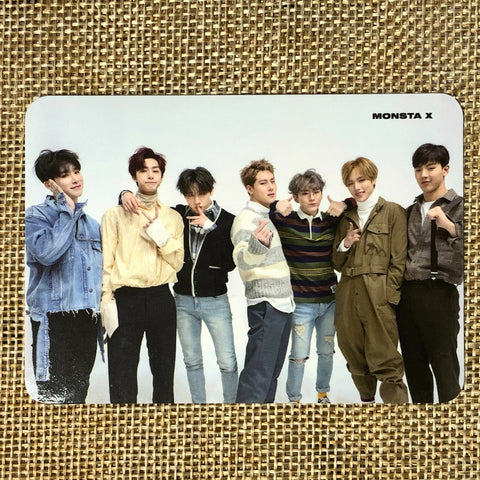 MONSTA X GROUP #5 [Dejavu] Official Photocard, The Connect Member Set / Gift