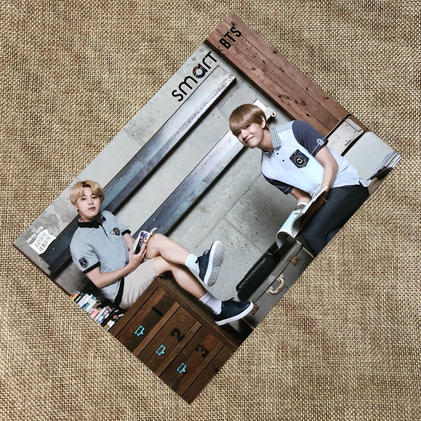 BTS GROUP #12 [BTS X Smart Uniform Promotional] Official Photo / New, Rare /+G