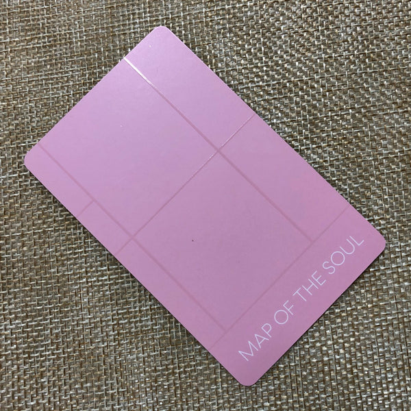 BTS JUNGKOOK [ PERSONA ] Official Photocard, Map Of The Soul Ver. 1 / New / Gift