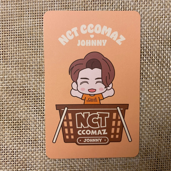 NCT JOHNNY [CCOMAZ GROCERY STORE] Official Character Photocard / New, Rare /+G