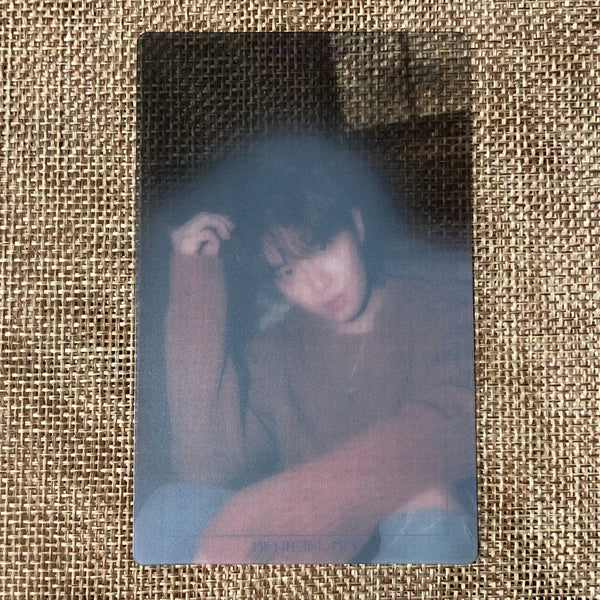 WANNA ONE KIM JAEHWAN [Nothing Without You] Official Transparent Photocard /+G