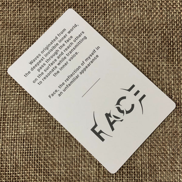 BTS JIMIN [ FACE ] Official Photocard, Solo Invisible Ver. / New / Gift