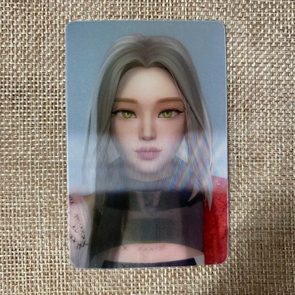 AESPA GISELLE [ SAVAGE Official Lenticular Photocard, Synk Dive ] New / Gift