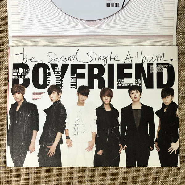 BOYFRIEND [ Don't Touch My Girl ] Official 2nd Single Album / No Photocard