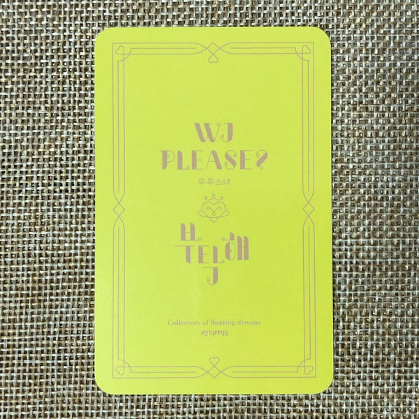 WJSN SOOBIN [ WJ Please? ] Official Photocard, 5th Mini Album / New / Gift