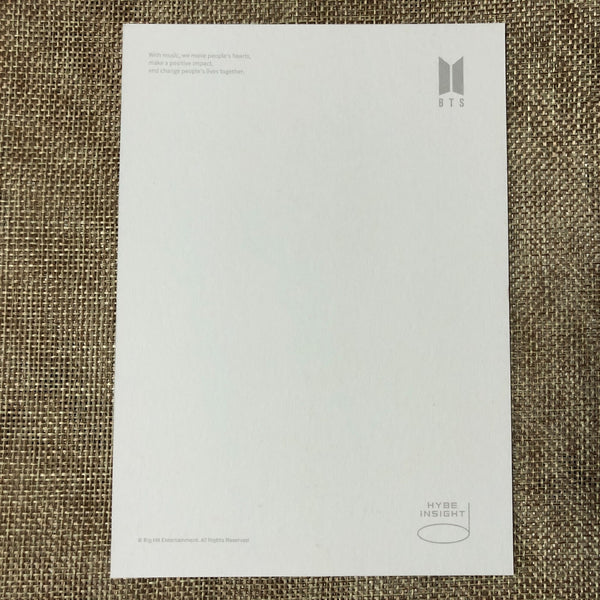 BTS JIN #1 [ HYBE INSIGHT ] Official Postcard / New / Gift