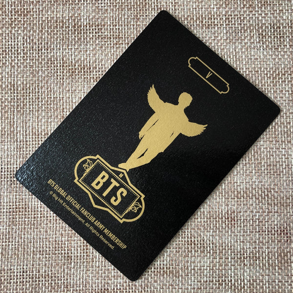 BTS V [ GLOBAL OFFICIAL FANCLUB 7th ARMY MEMBERSHIP KIT ] Photocard / New / Gift