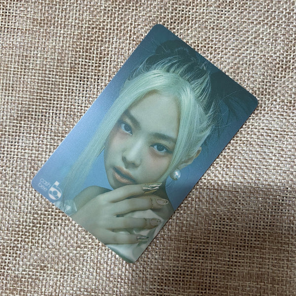BLACKPINK JENNIE / Transportation Cashbee Official Limited Photocard / Rare /+G