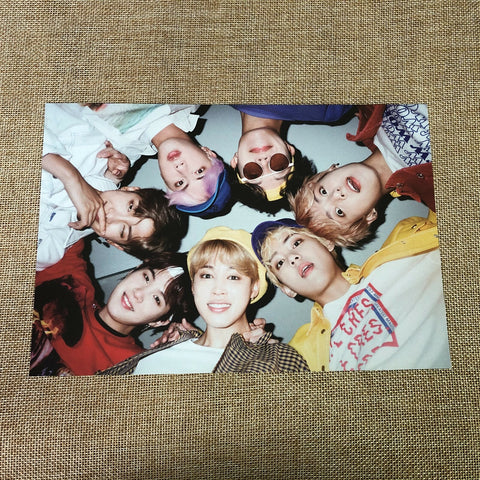 BTS GROUP #1 [2019 Season's Greetings] Official Mini Poster Postcard / Gift