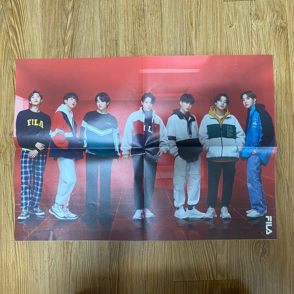 BTS [ BTS x FILA ] Official Bromide Poster Set, Limited / New, Rare / Gift