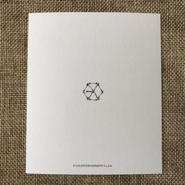EXO LAY [ EX'ACT ] Official Polaroid Photocard Set of 2, Postcard / New / Gift