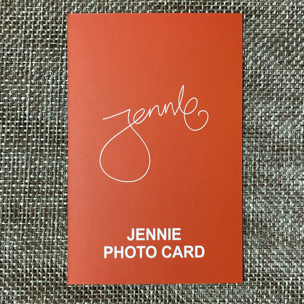 BLACKPINK JENNIE #5 [VITA 500] Official Limited Photocard, YG GOODS / New / Gift
