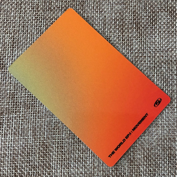 ATEEZ YUNHO [THE WORLD EP.1 : MOVEMENT] Official Photocard, Z Ver. / New / Gift