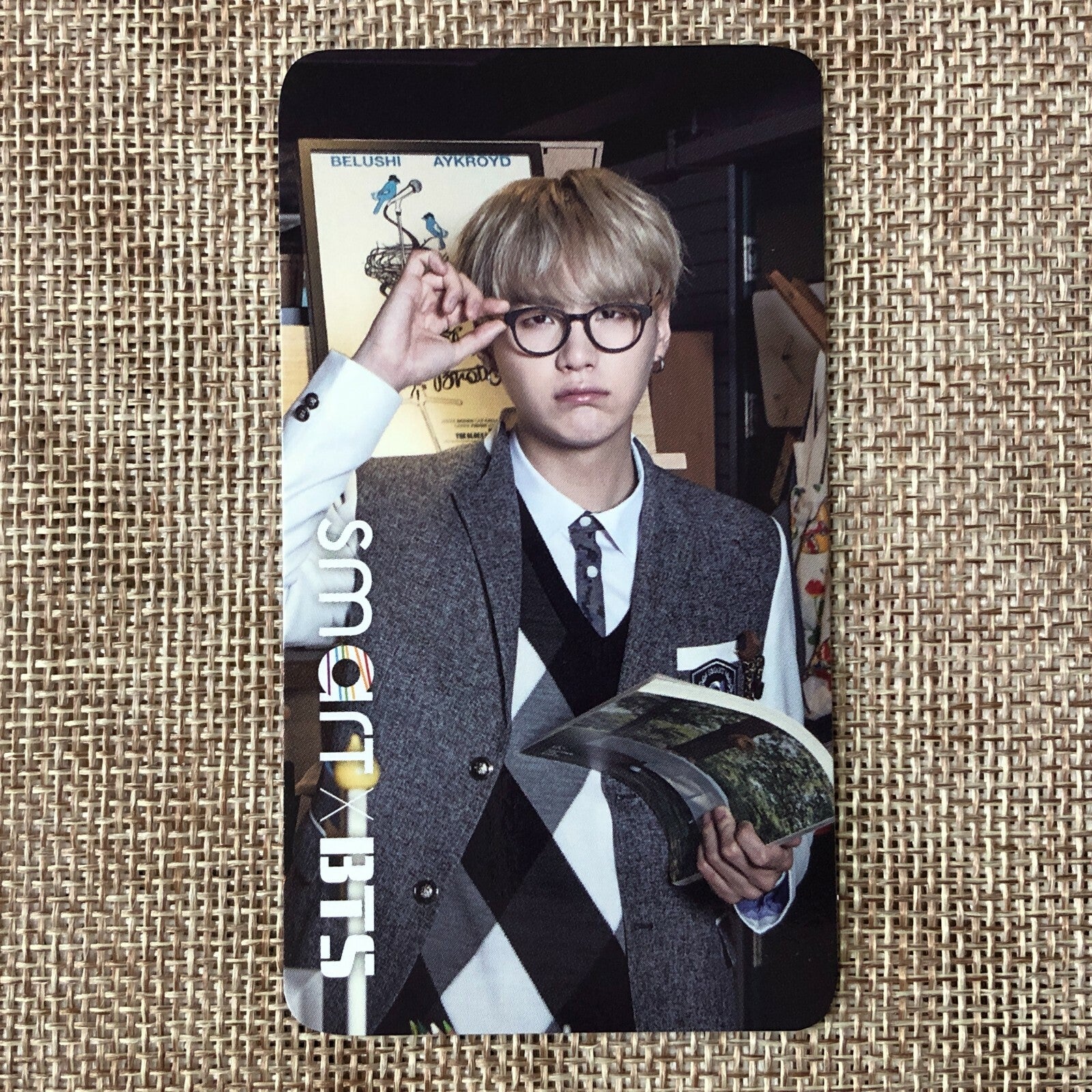BTS SUGA [ BTS X Smart Uniform ] Official Photocard / New, Rare / Gift