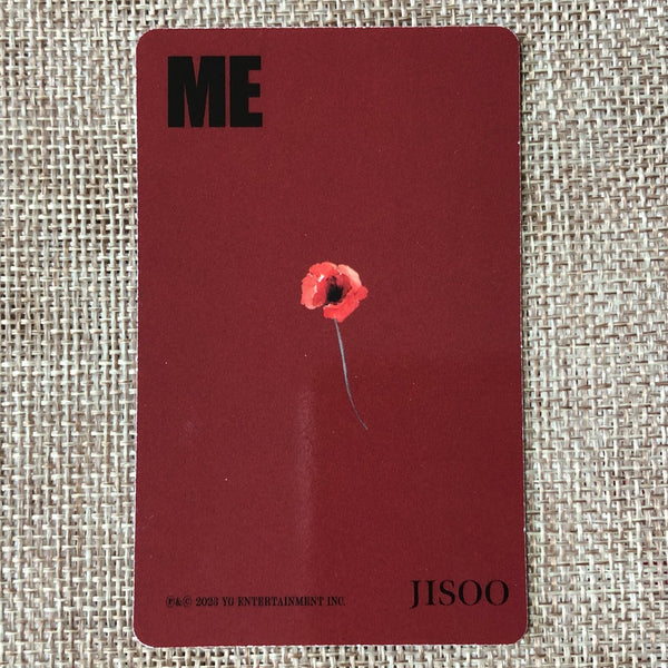 BLACKPINK JISOO [ ME ] Official Photocard, Solo 1st Single Tag Ver / New / Gift