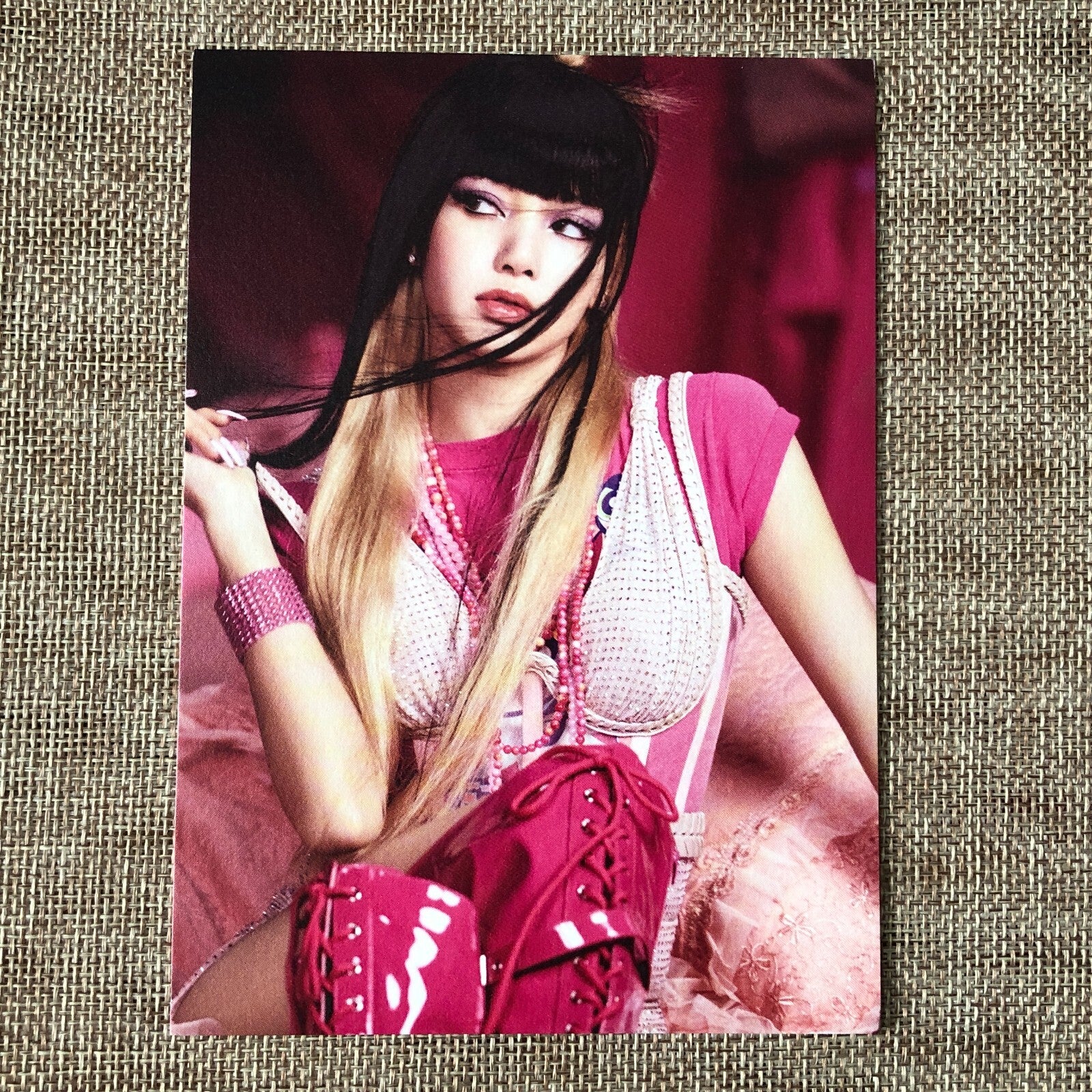 BLACKPINK LISA [ Born Pink ] Official Postcard, Box Set Ver. / New / Gift