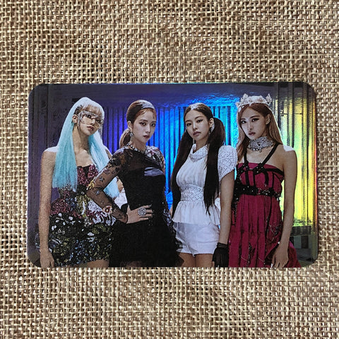 BLACKPINK GROUP #1 [ YG Christmas MD ] Official Hologram Photocard / New / Gift