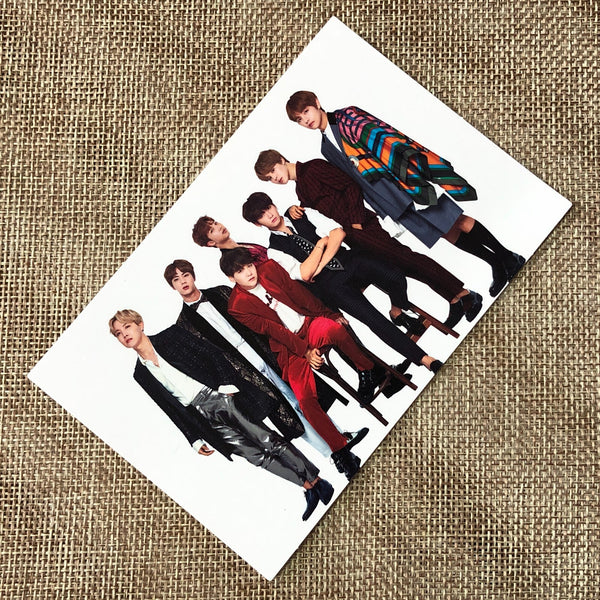 BTS GROUP [FANCLUB 4th ARMY Membership] Official Photocard Postcard / New / Gift
