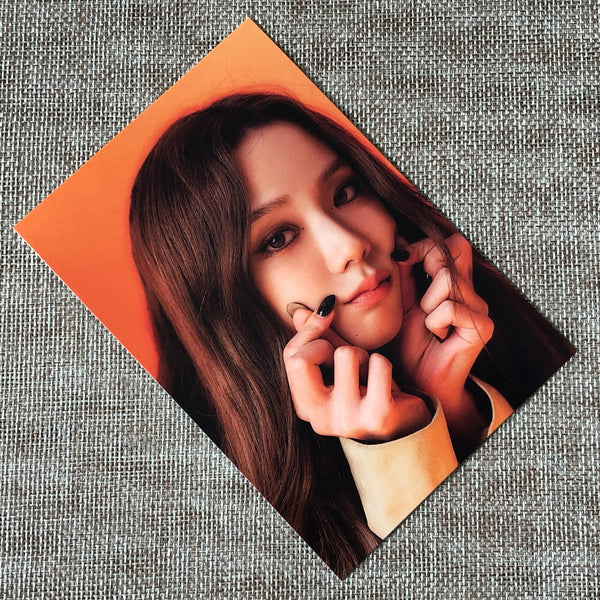 BLACKPINK JISOO #1 [ THE ALBUM ] Official Postcard, 1st Full Album / New / Gift