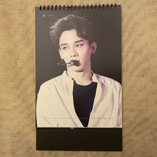 EXO CHEN [ 2018 Exhibition LOVE & LIKE Photo Calendar ] New, Rare / +Gift
