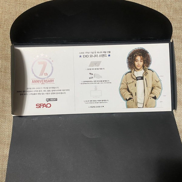 EXO XIUMIN [SPAO x EXO] Official Acrylic Stand, 7th Anniversary / New, Rare /+G