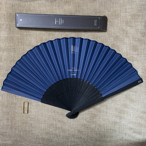BTS [ 2019 Summer Package ] Official Folding Paper Fan / New, Rare / Gift