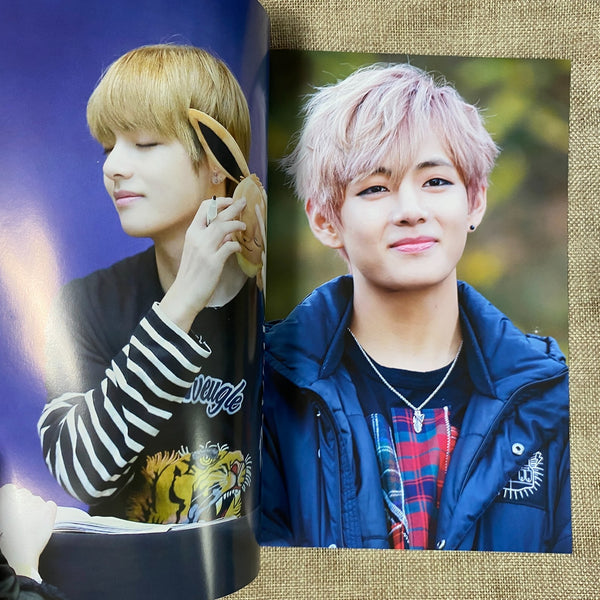 BTS V Taehyung [ Mid Summer Night Exhibition Photobook ] 46 pg, 19x27 cm /New/+G