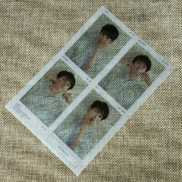 2PM NICHKHUN [HOTTEST 8th] Official Fanclub 4cut Film Photocard / New, Rare /+G