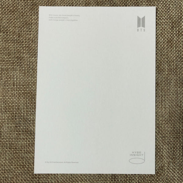 BTS V #1 [ HYBE INSIGHT ] Official Postcard / New / Gift