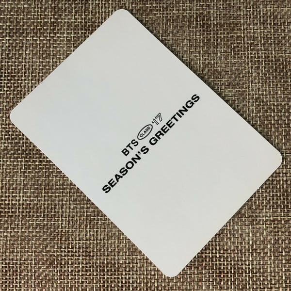 BTS JUNGKOOK [ 2017 Season's Greetings ] Official Photocard / New, Rare / Gift