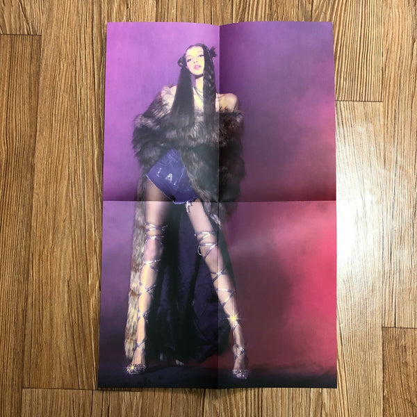 BLACKPINK LISA [ LALISA ] Official Poster, 1st Single Gold Ver / New / Gift