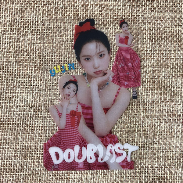 KEP1ER YUJIN [ DOUBLAST ] Official Clear Photocard, 2nd Mini / New / Gift