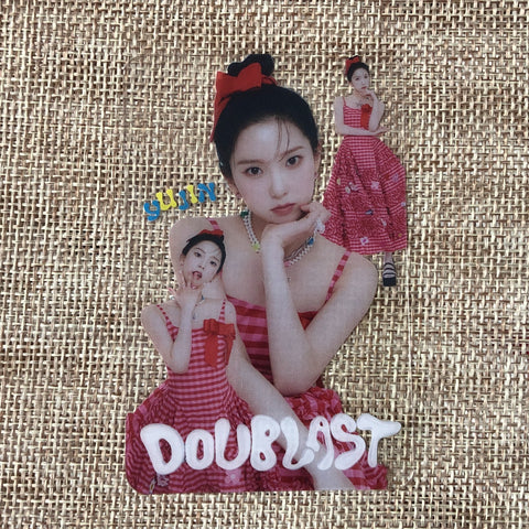 KEP1ER YUJIN [ DOUBLAST ] Official Clear Photocard, 2nd Mini / New / Gift