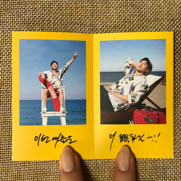 BTS RM [ Butter ] Official Folded Message Card Photocard / New / Gift