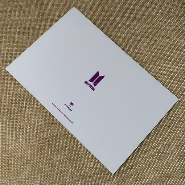 BTS RM [ Armypedia HYYH pt.2 ] Official Postcard Photocard / New / Gift