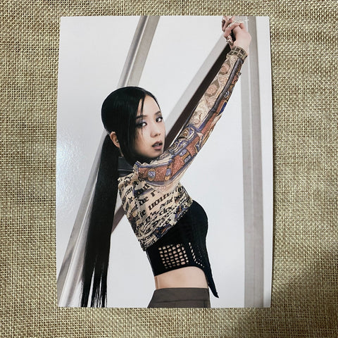 BLACKPINK JISOO #3 [Born Pink] Official Large Photocard Postcard, Box Ver. /+G