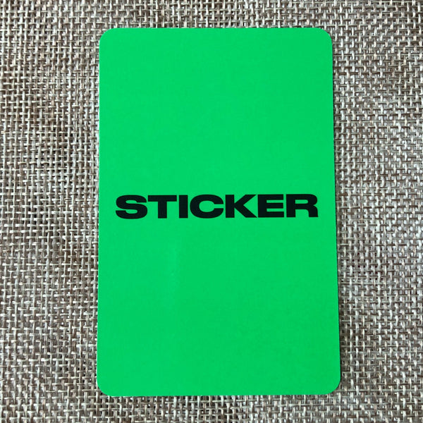 NCT 127 JUNGWOO [ STICKER ] Official AR Clip Photocard / New / Gift