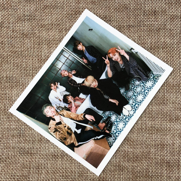 BTS GROUP [ WINGS ] Official Polaroid Photocard, 2nd Album / New / Gift