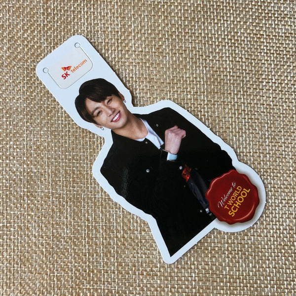 BTS JK Jungkook [ SKT Official Bookmark Limited Edition Photocard ] / NEW / +G