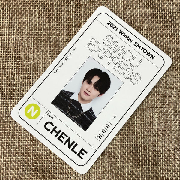 NCT 127 CHENLE [2021 Winter SMTOWN SMCU EXPRESS] Official Photocard / New / Gift