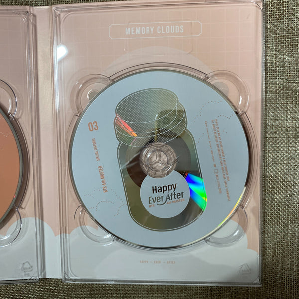 BTS [ 4th Muster Happy Ever After ] Official DVD (En, Ko, Ch) Set No PC/ Mint /G