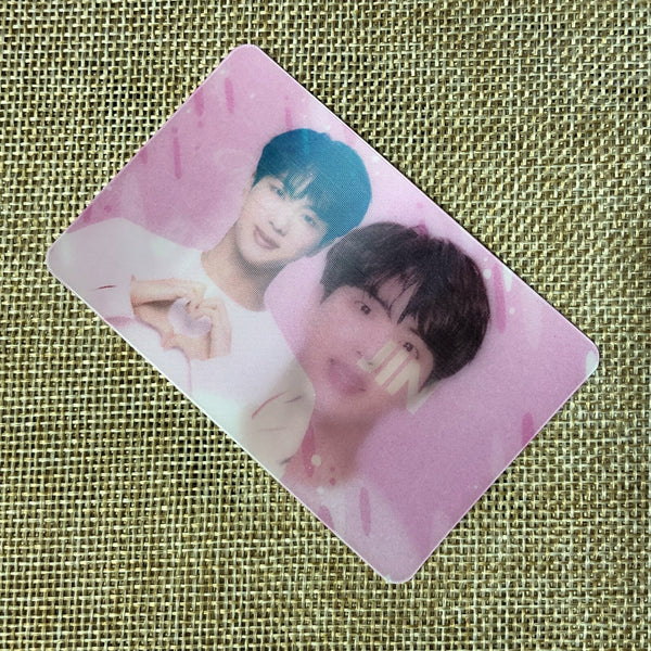 BTS JIN [ Chilsung Cider ] Official Lenticular Photocard / New, Rare / Gift