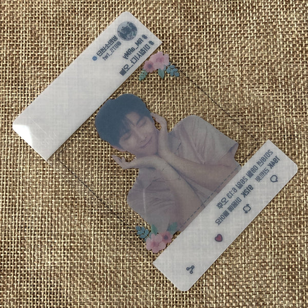 BTS RM [ Love Yourself ] Official Army Booth Transparent Photocard / New / Gift