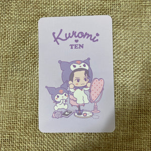 NCT TEN [NCT X SANRIO Character 2nd B Ver.] Official Photocard / New, Rare /+G