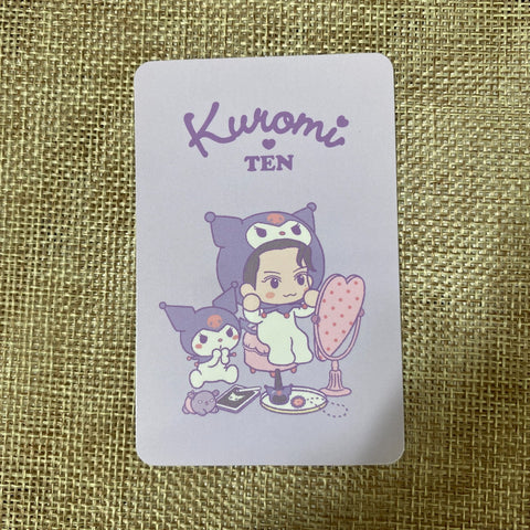 NCT TEN [NCT X SANRIO Character 2nd B Ver.] Official Photocard / New, Rare /+G