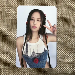 BLACKPINK JENNIE #2 [Born Pink MD Pop-Up Store Deco Kit] Official Photocard/Gift