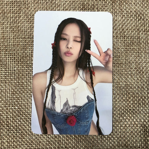 BLACKPINK JENNIE #2 [Born Pink MD Pop-Up Store Deco Kit] Official Photocard/Gift