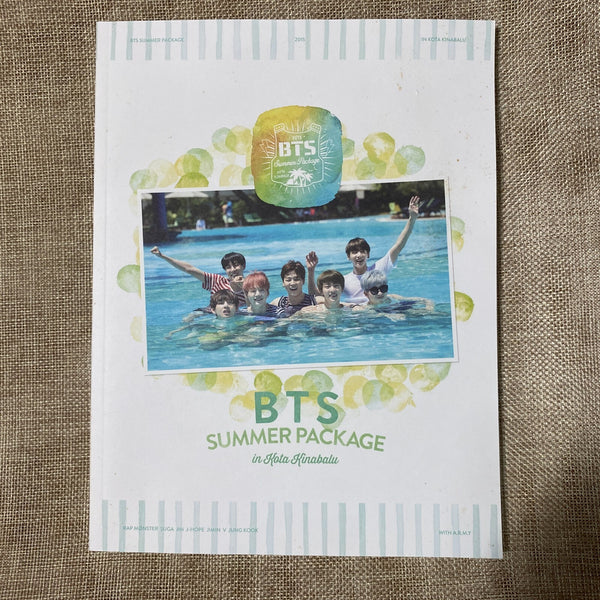 BTS 2015 Summer Package Official Set | DVD, Photobook, Stickers, Case, Fan /+GFT
